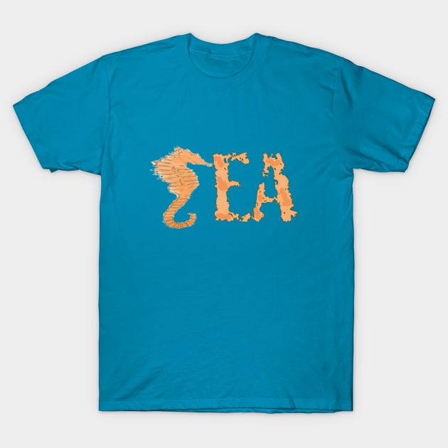 sea T-Shirt by focusLBdesigns